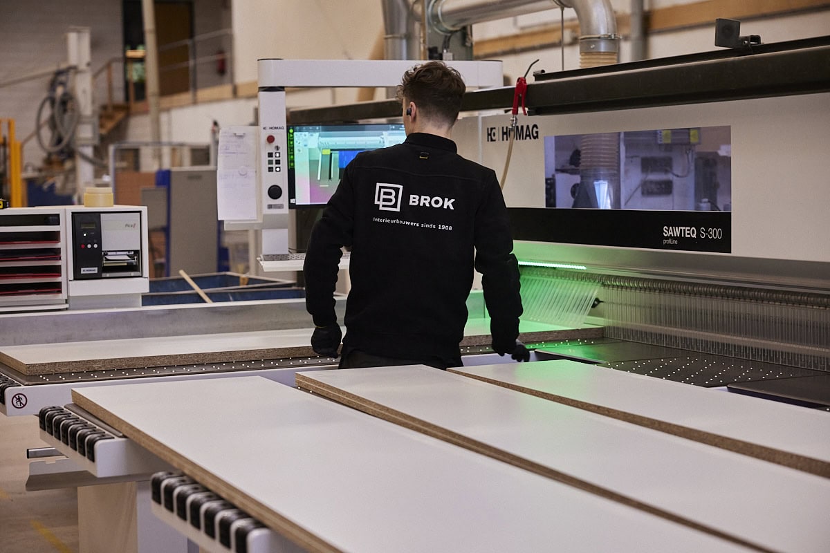 De werkplaats van Brok Interieurbouw